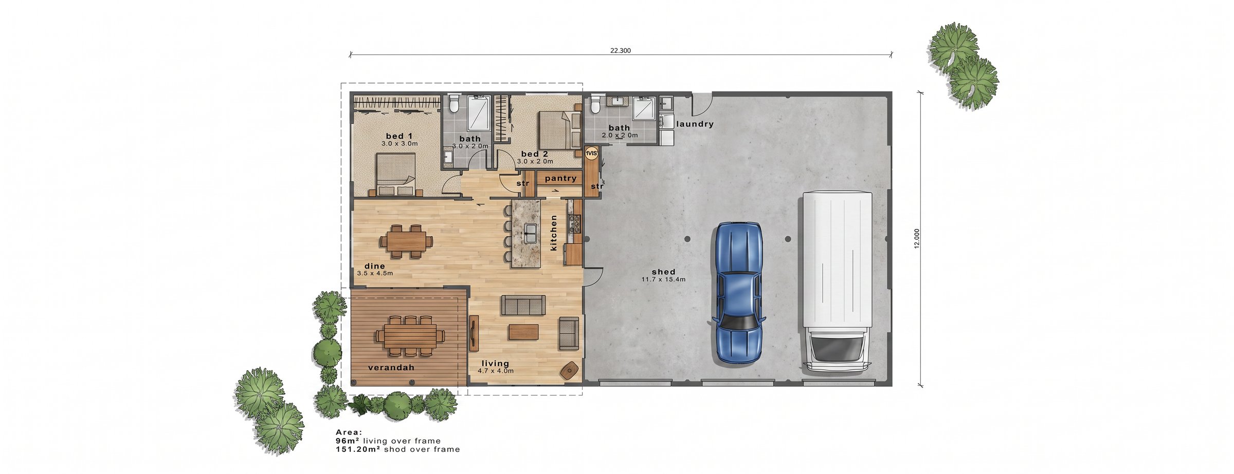 Barn Style Living barn style home floor plan - Xtreme Builders Taupō